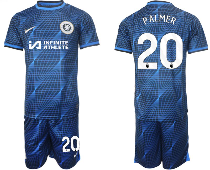 Men 2023-2024 Club Chelsea away blue #20 Soccer Jersey->->Soccer Club Jersey